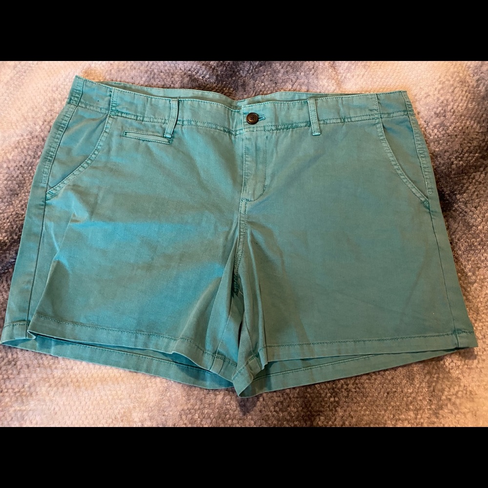 Blue shorts
